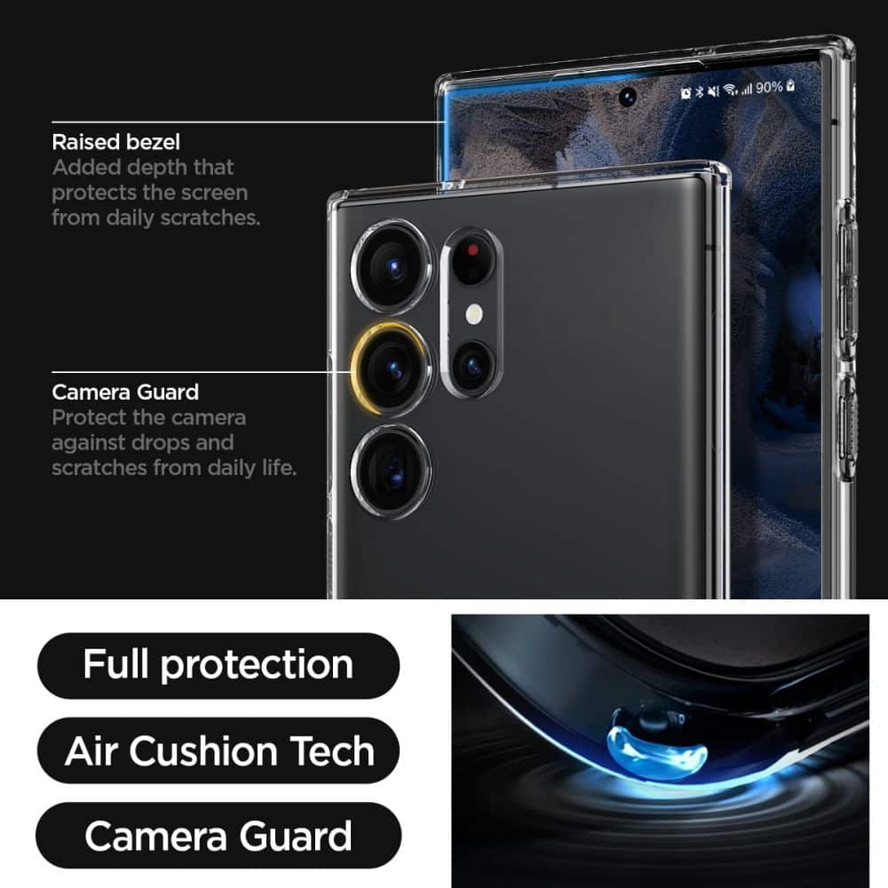 SPIGEN LIQUID CRYSTAL MASKA ZA SAMSUNG GALAXY S23 ULTRA CRYSTAL CLEAR