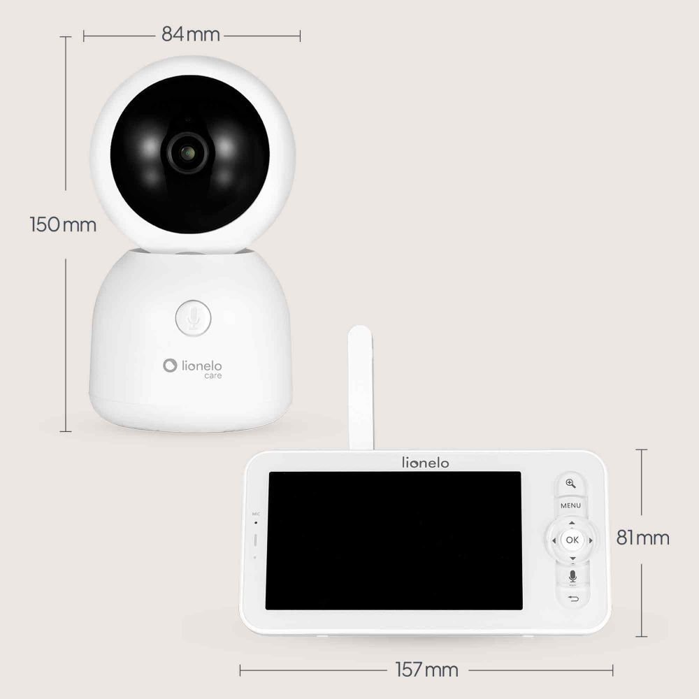 Lionelo baby monitor dvosmjerni Babyline 9.2 Al