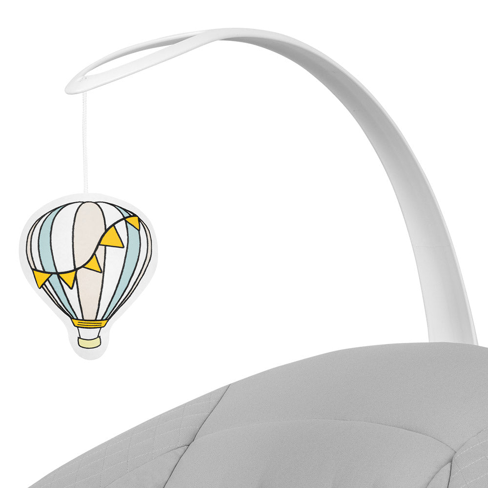 Lionelo električna ljuljačka Iris 360, Grey Concrete