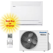 PANASONIC KLIMA UREĐAJ 3,5kW KIT-Z35UFE - Podna/parapetna Inverter +, za prostor do 35m2, A++ energetska klasa, R-32