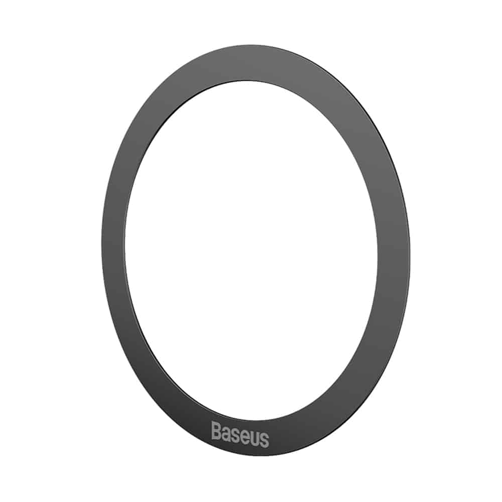 Baseus - (2 kom) Metal Ring Magnetic Series (PCCH000001) - Univerzalni telefonski prsten za Samsung- iPhone - crni