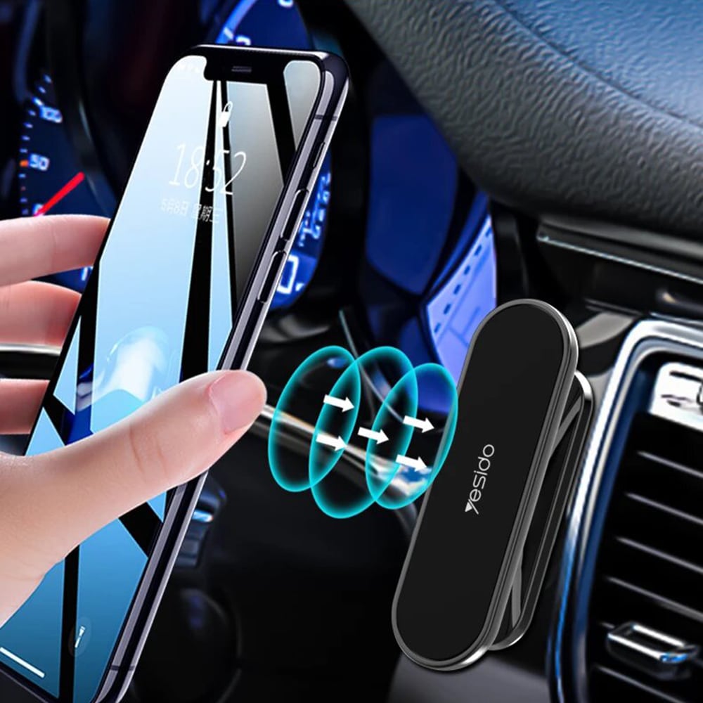 Yesido - Držač za automobil (C82) - Magnetski držač, kut rotacije od 360°, višenamjenske značajke