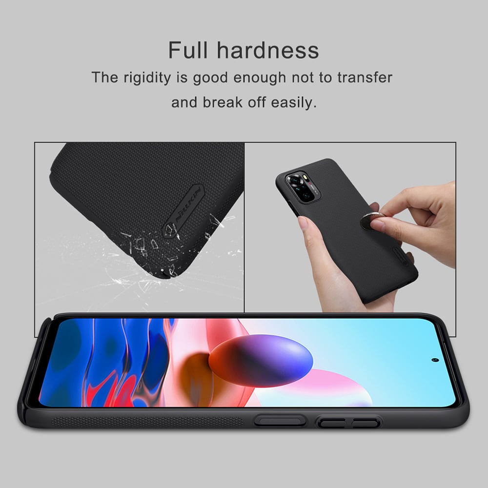 Techsuit - Defense360 Pro + Screen Protector - Xiaomi Redmi Note 10 4G / Note 10S / Poco M5s - crna