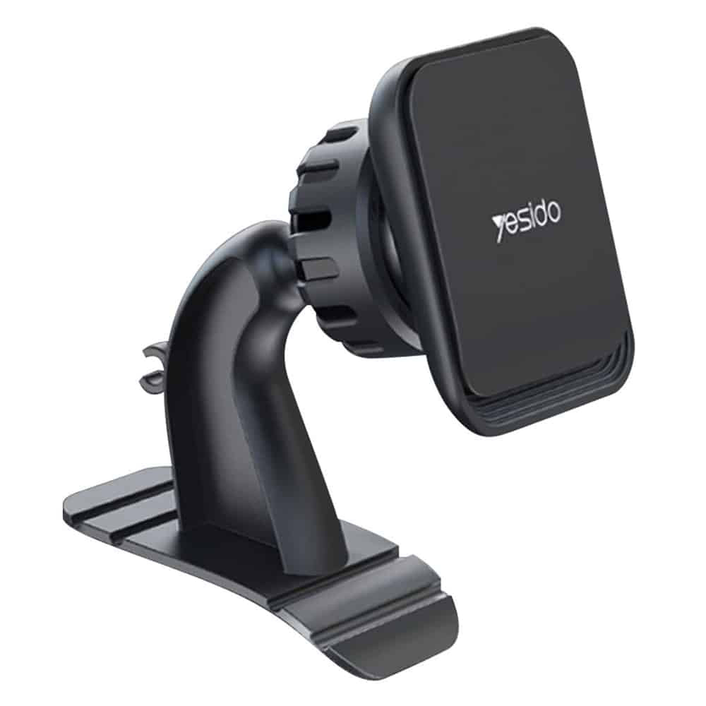 Yesido - Auto držač (C110) - Magnetski držač, kut rotacije 360°, za kontrolnu ploču, ventilacijski otvor - crna