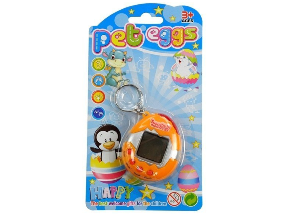Tamagotchi Orange Electronic Pet Game