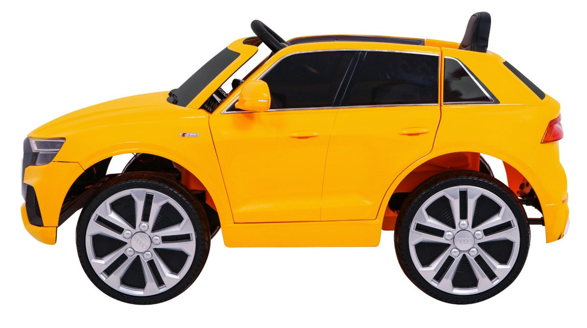 Licencirani auto na akumulator Audi Q8 LIFT - žuti