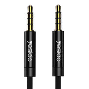 Yesido - audio kabel (YAU15) - priključak 3,5 mm na priključak 3,5 mm, 2 m - crni