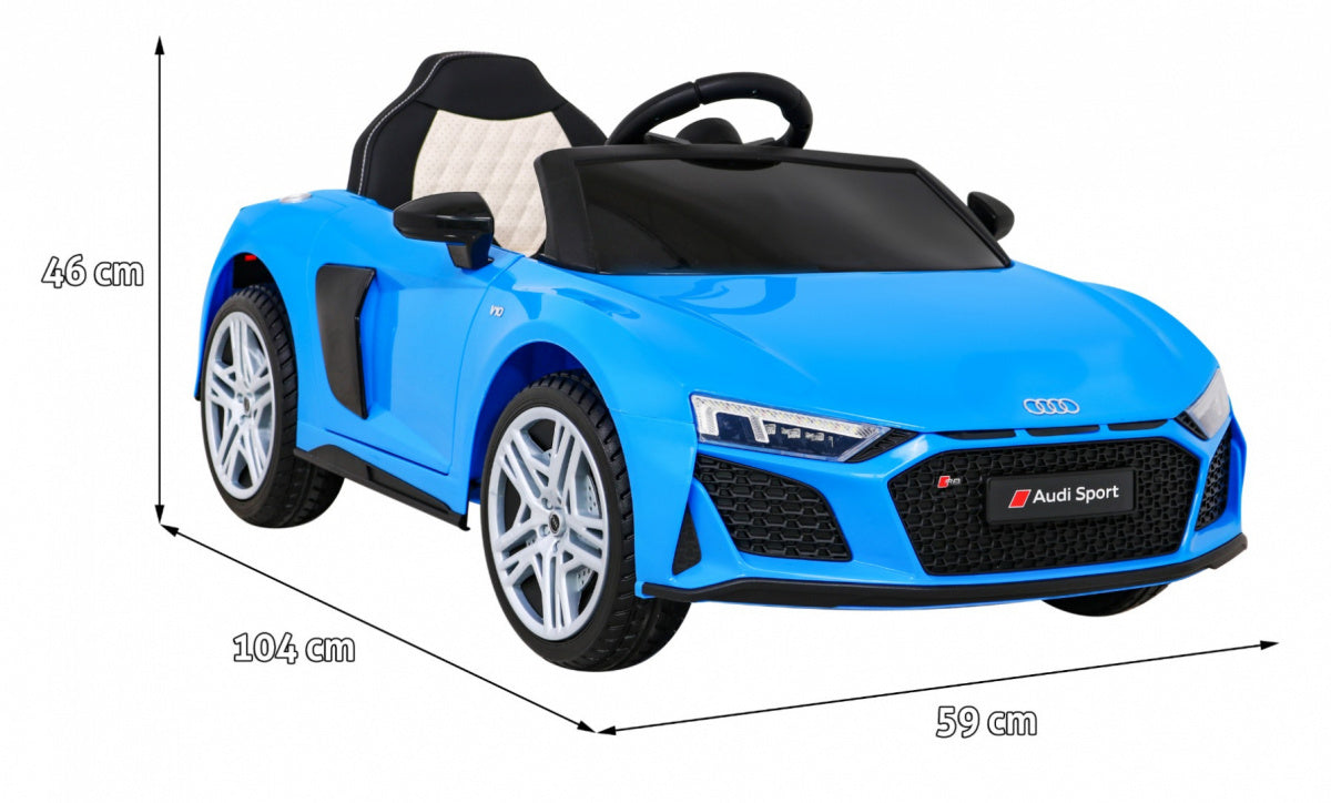 Licencirani auto na akumulator Audi R8 LIFT - plavi