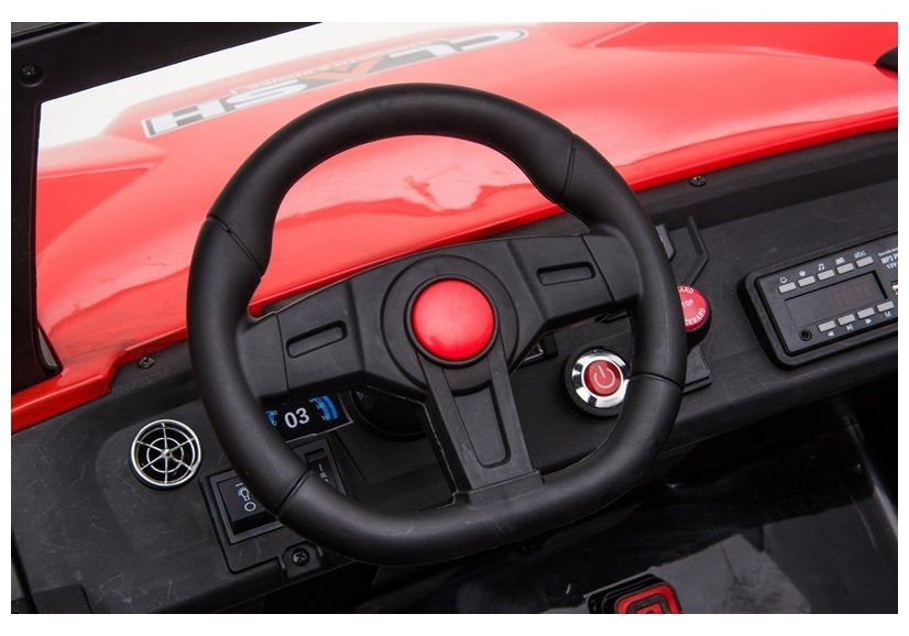 Buggy na akumulator SX1928 24V - dvosjed - crveni