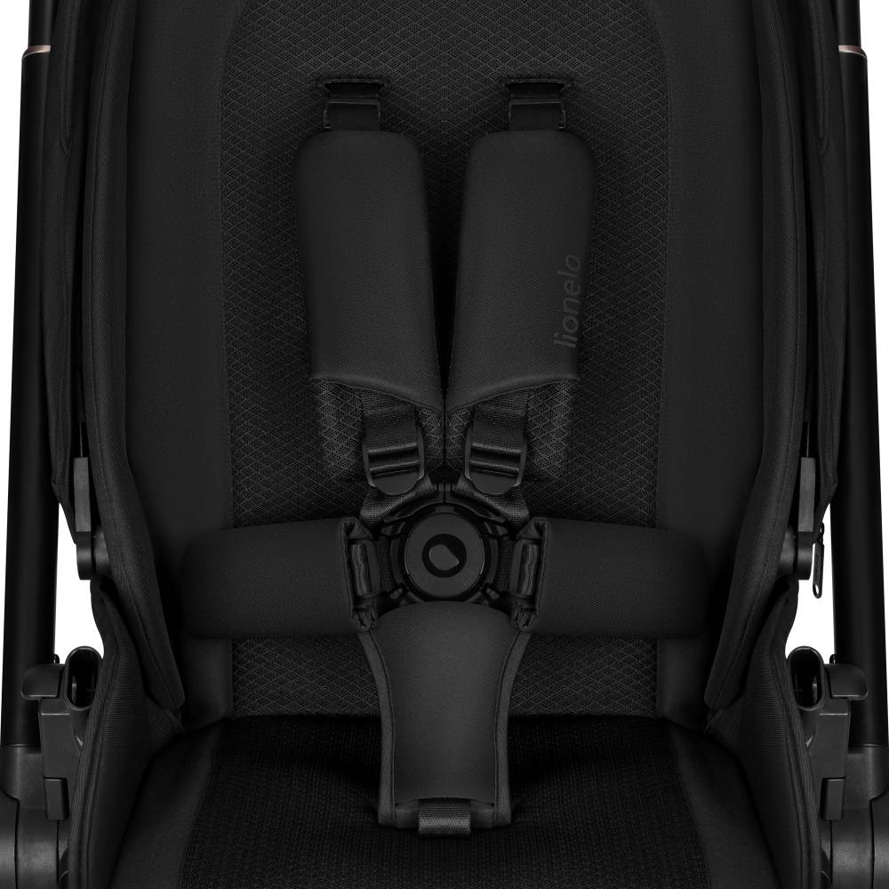 Lionelo dječja kolica Freya 3u1, Black Onyx