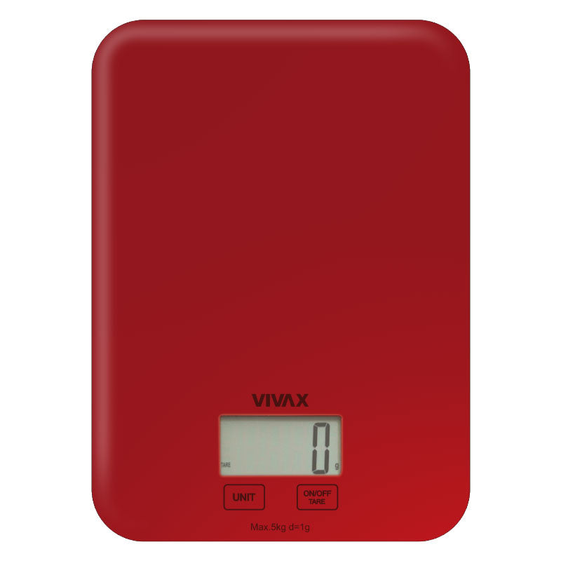 VIVAX KS-505R Kuhinjska vaga 5 kg
