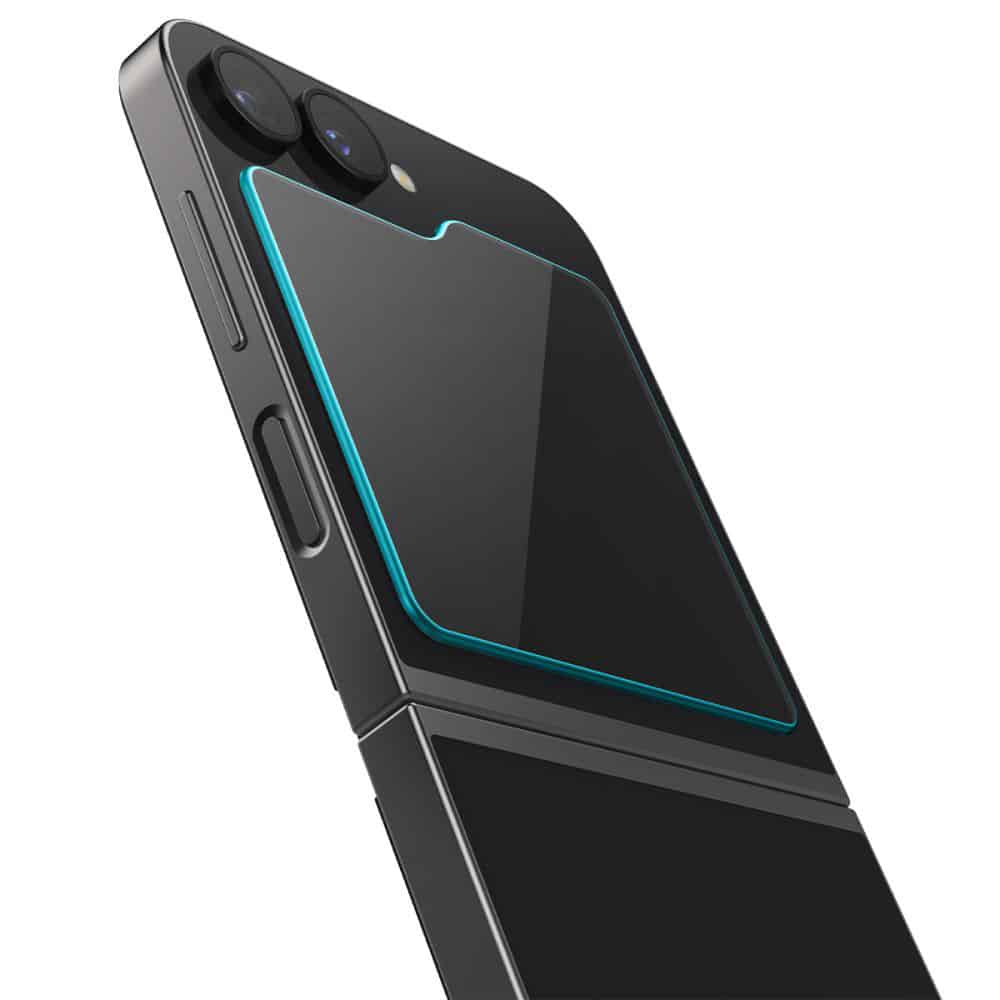 Spigen - Glas.tR EZ-FIT (2 kom) za Samsung Galaxy Z Flip 6 - prozirno