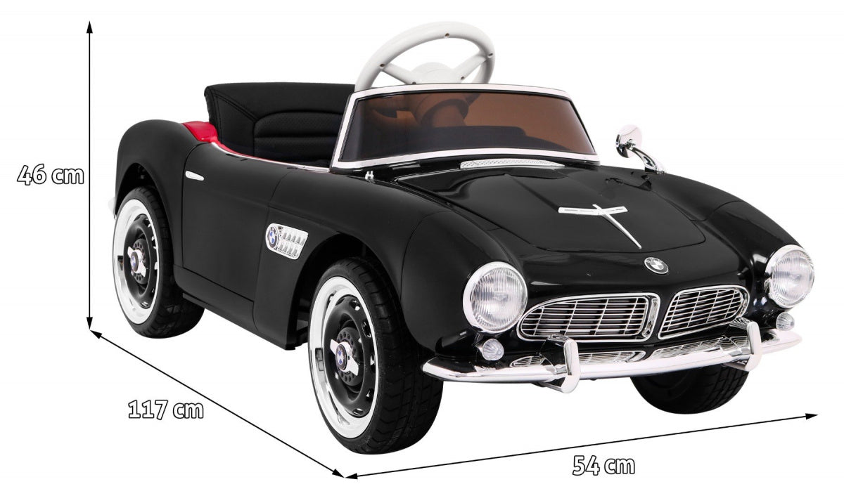 Licencirani auto na akumulator BMW 507 Retro - crni