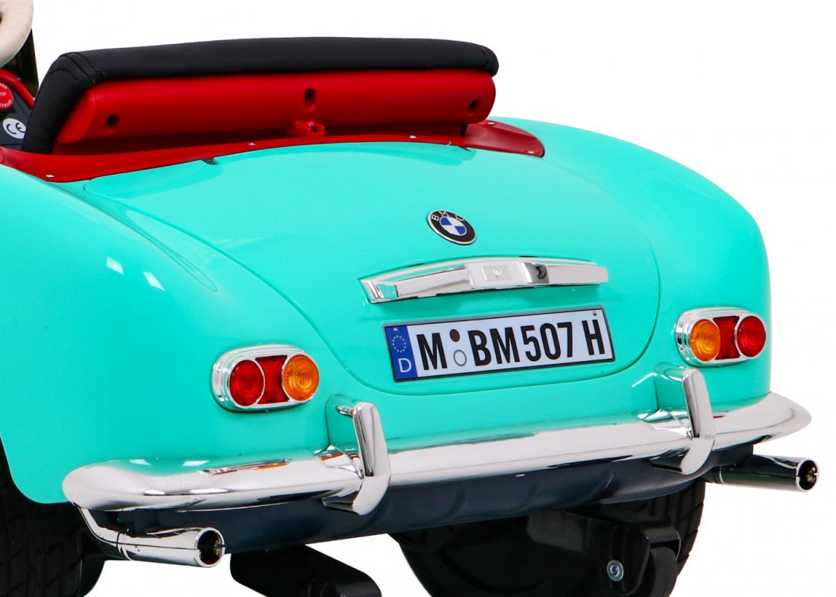 Licencirani auto na akumulator BMW 507 Retro - zeleni