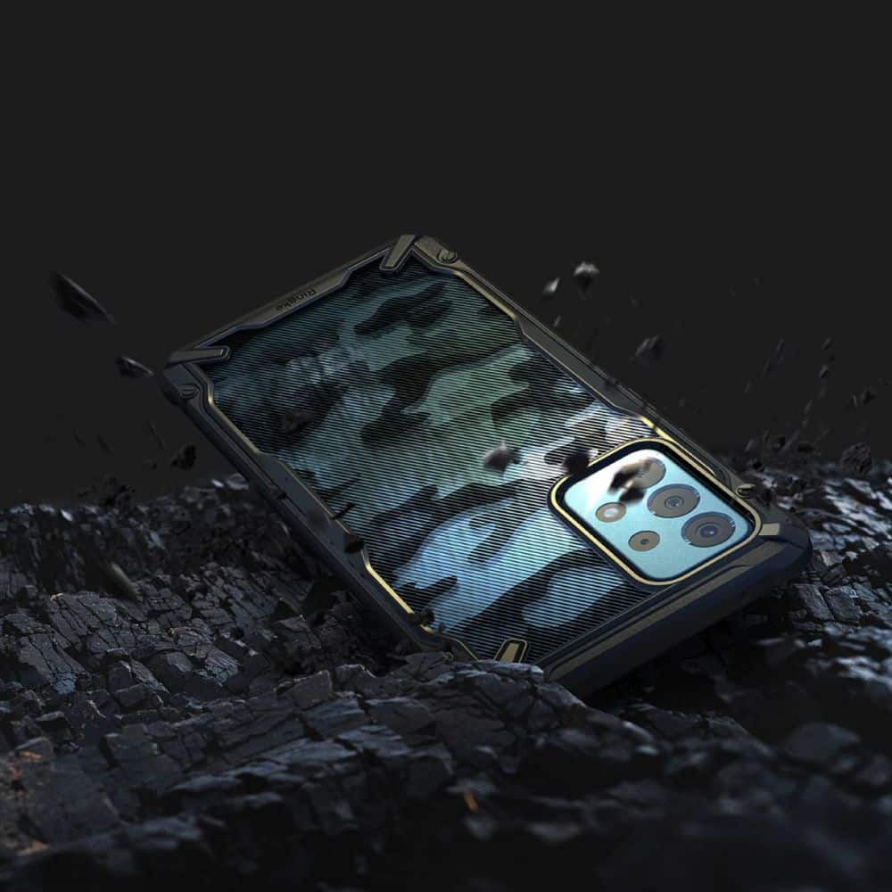 Ringke - Fusion X Design - Samsung Galaxy A52 4G / A52 5G / A52s 5G - Camo Black