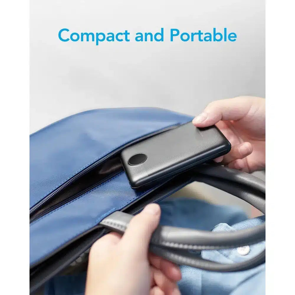 Power Bank VEGER S11 - 10,000mAh LCD Quick Charge PD 22,5W crni