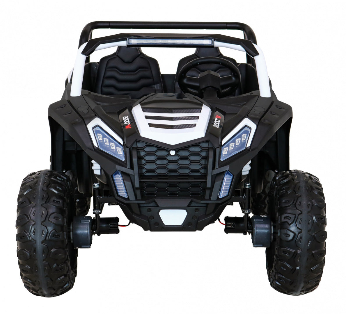 Buggy na akumulator ATV Racing 4x4 - dvosjed - bijeli