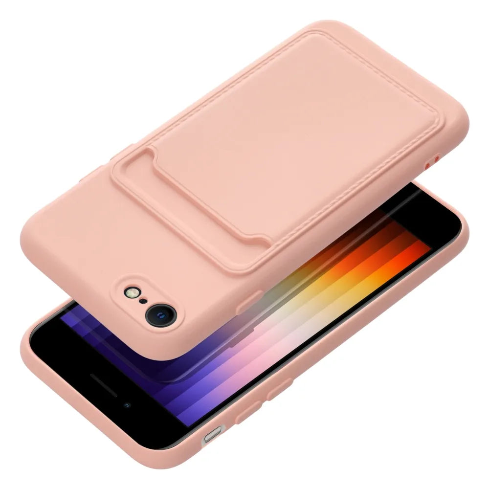 CARD Case maskica za iPhone 7 / 8 / SE 2020 / SE 2022 pink