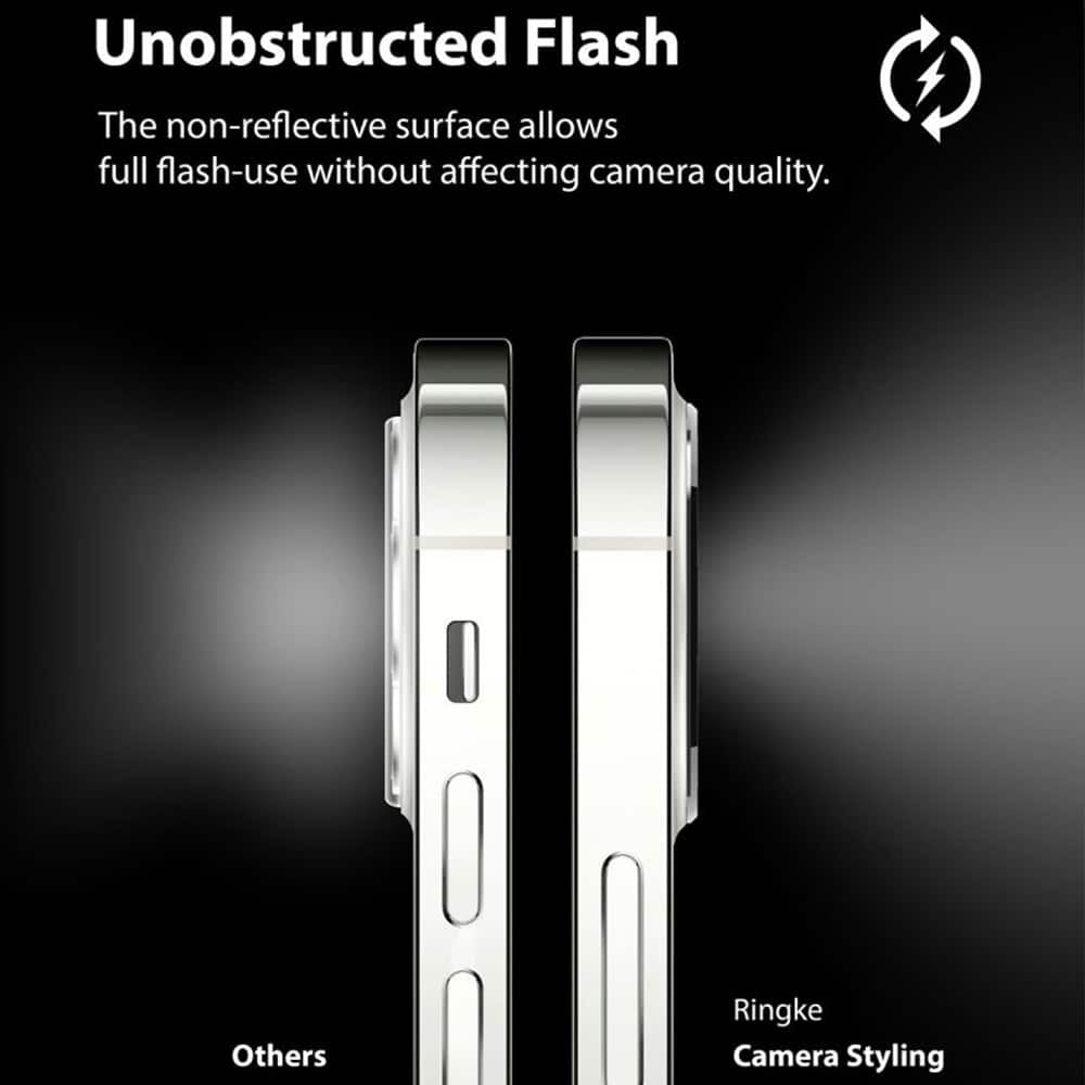 Ringke – Camera Styling za iPhone 12 Pro Max – srebrna boja