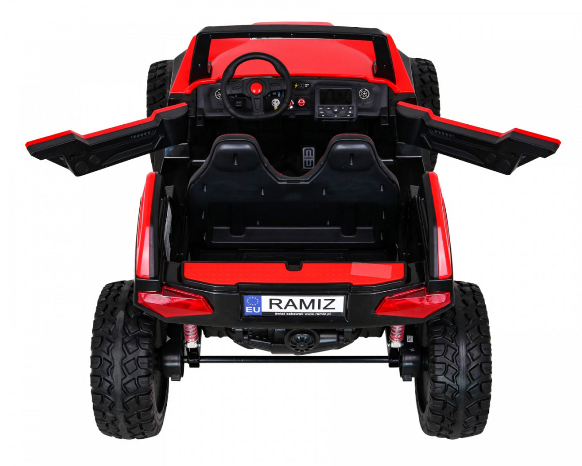 Buggy na akumulator Clash 4x4 - dvosjed - crveni