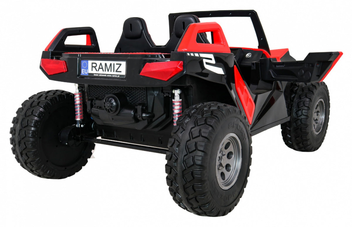Buggy na akumulator Clash 4x4 - dvosjed - crveni