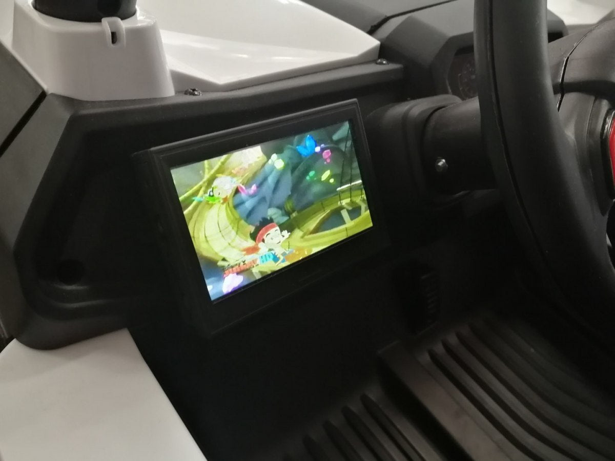 Buggy na akumulator SuperStar 4x4 MP4- DVOSJED - crveni