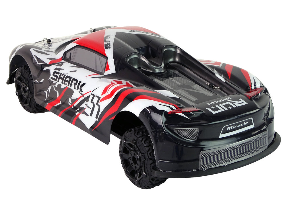 Auto na daljinsko upravljanje Shark 1:8 - sivo/bijeli