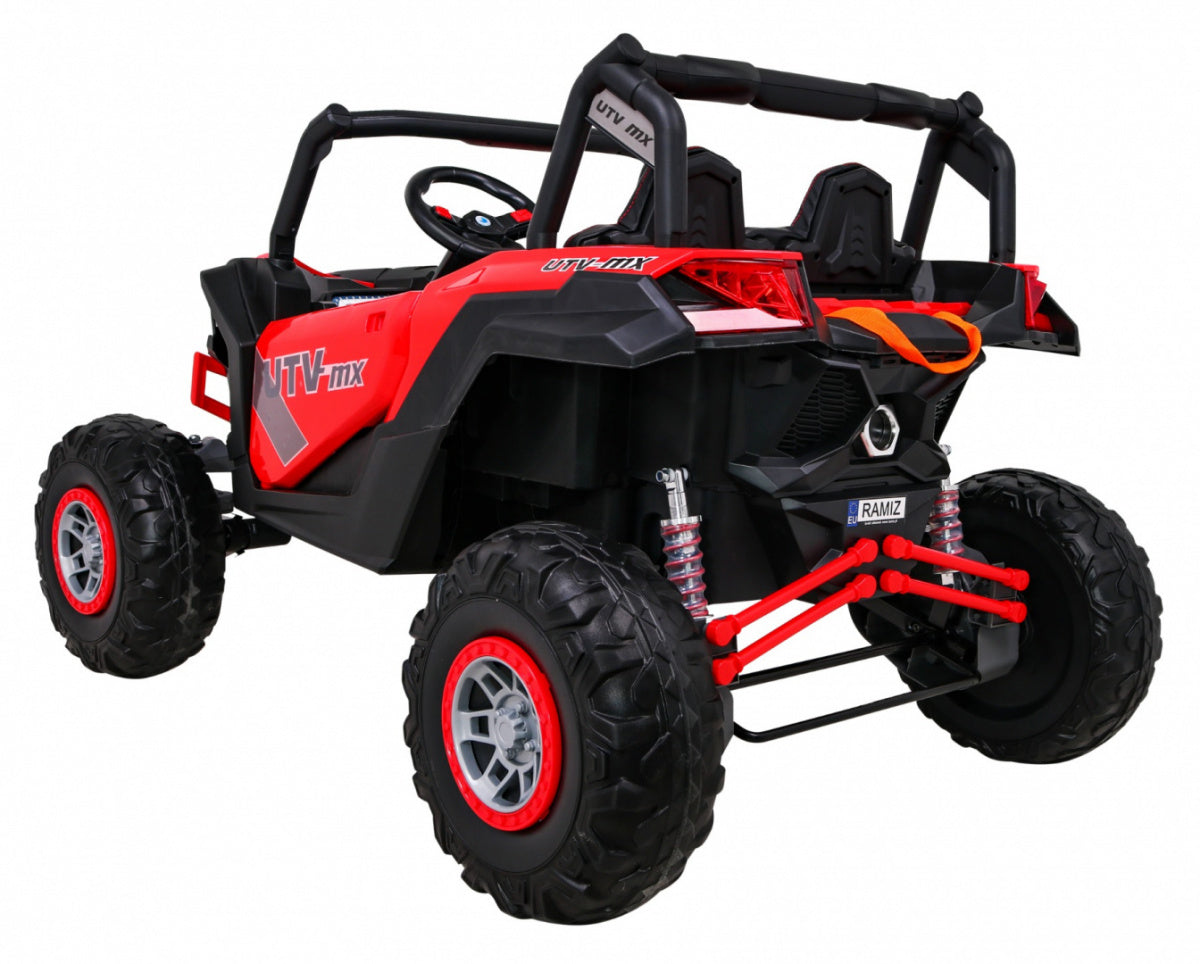 Buggy na akumulator UTV-MX - 4x4 - dvosjed - crveni