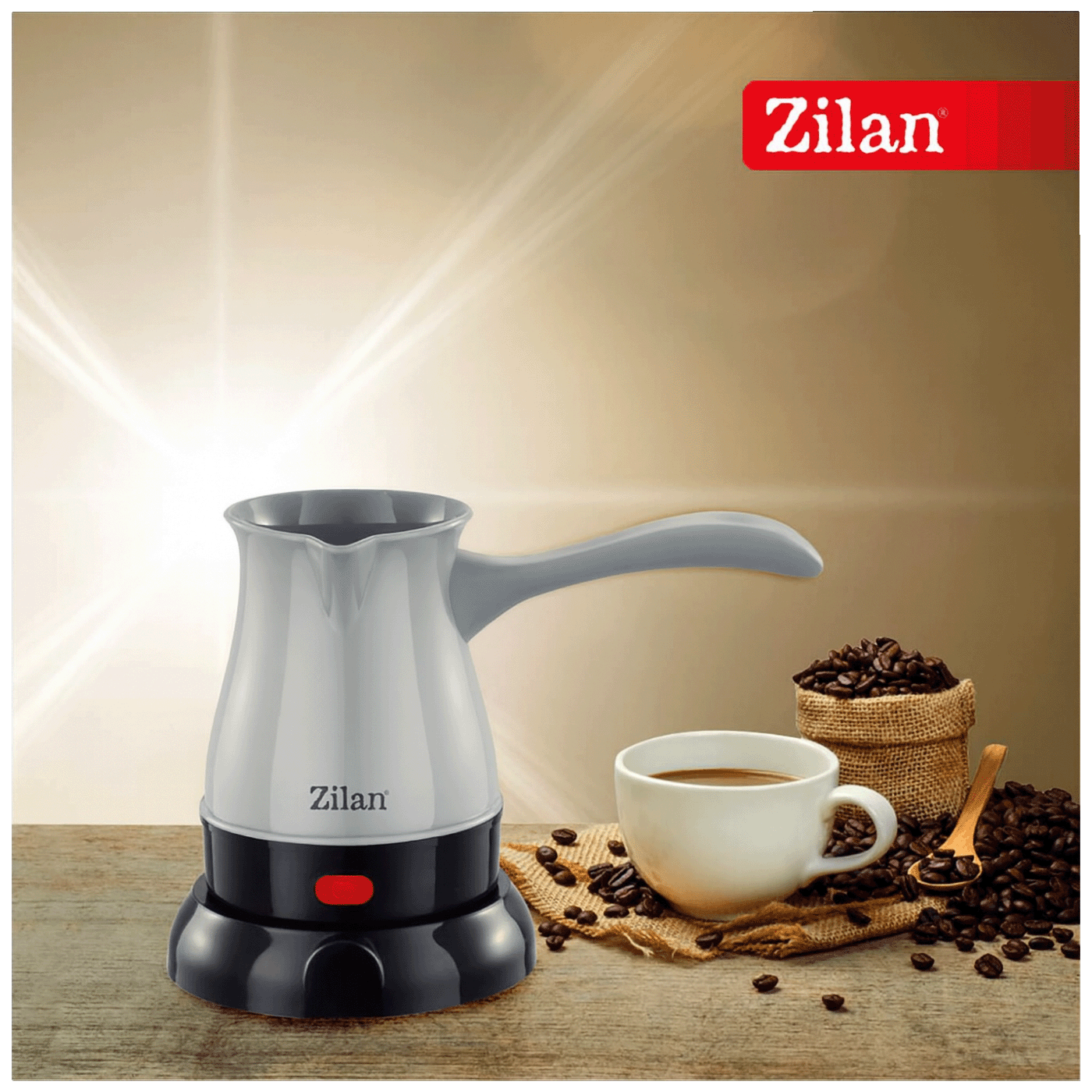 Zilan Kuhalo za kavu, 600 W, 0,3 lit., siva - ZLN0189