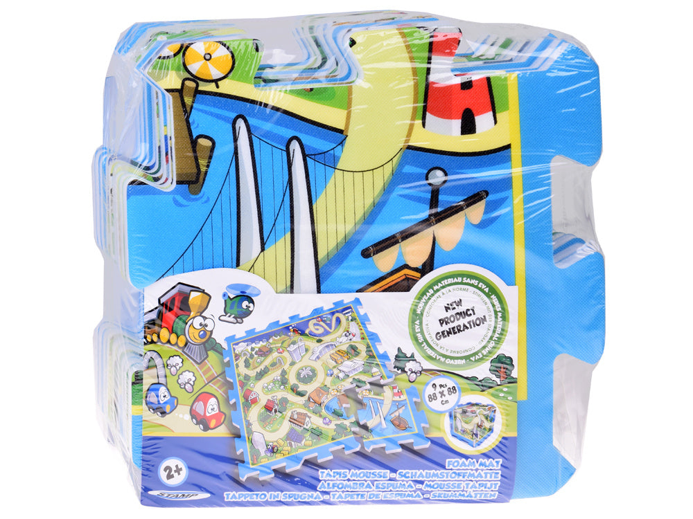 Podne mekane puzzle gradić