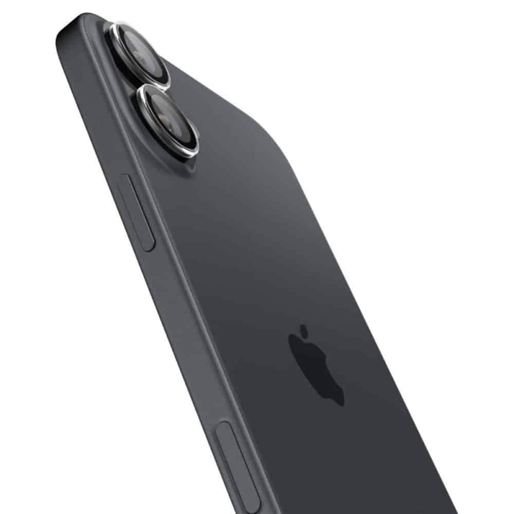 Spigen - Optik.tR staklo za kameru (2 kom) AGL08531 za iPhone 16 / iPhone 16 Plus - prozirno