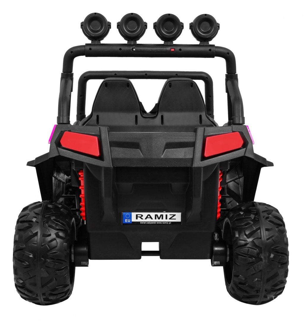 Buggy na akumulator Grand 4x4 LIFT STRONG - dvosjed - rozi