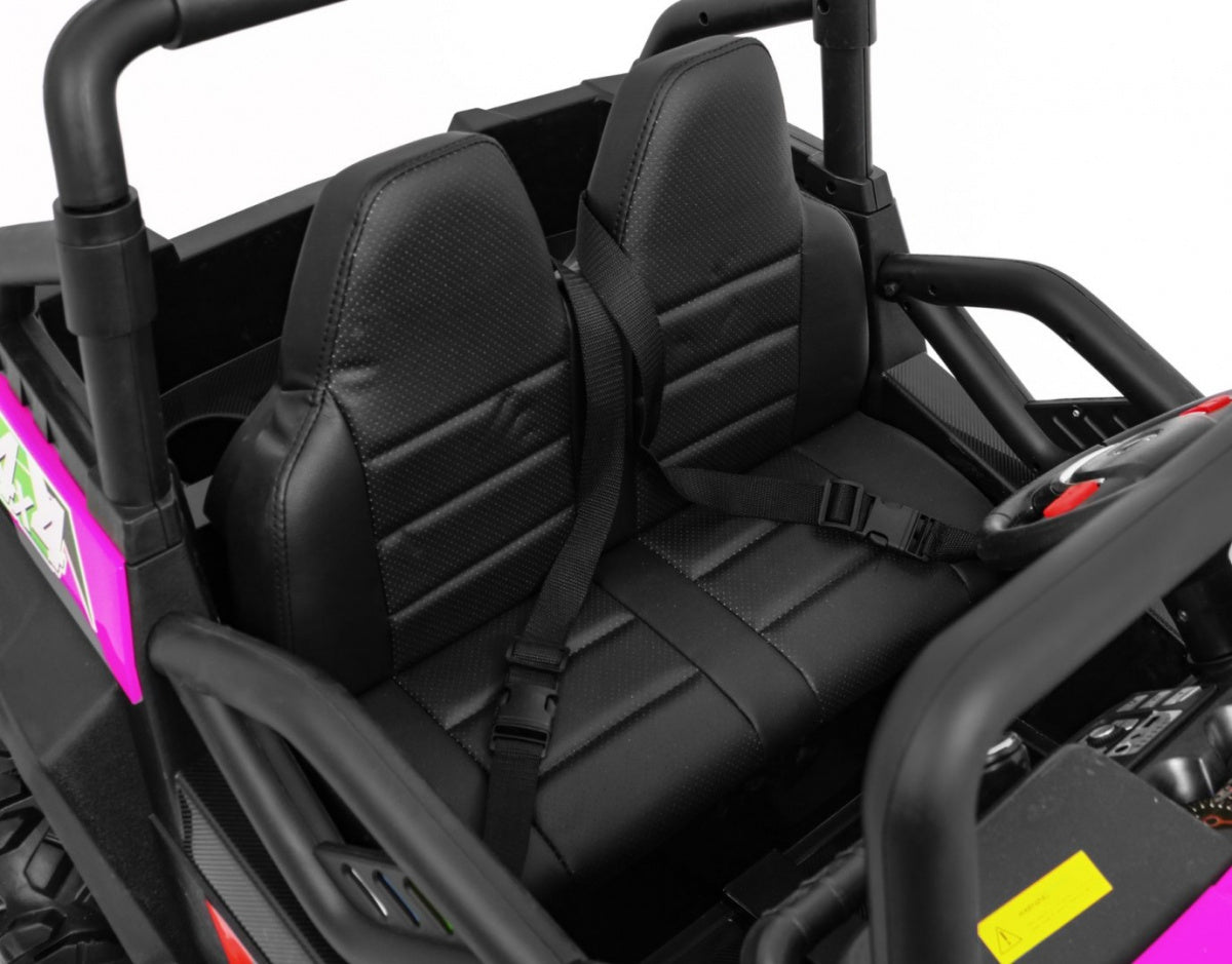 Buggy na akumulator Grand 4x4 LIFT STRONG - dvosjed - rozi