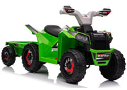 Quad na akumulator s prikolicom XMX630T - zeleni