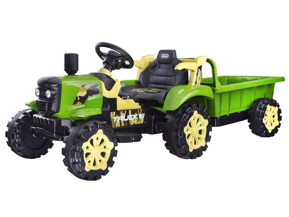 Zeleni traktor s prikolicom AKU