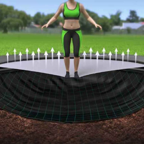 Primus Premium trampolin – ukopni trampolin za dvorište i javne površine Okrugli-305-cm