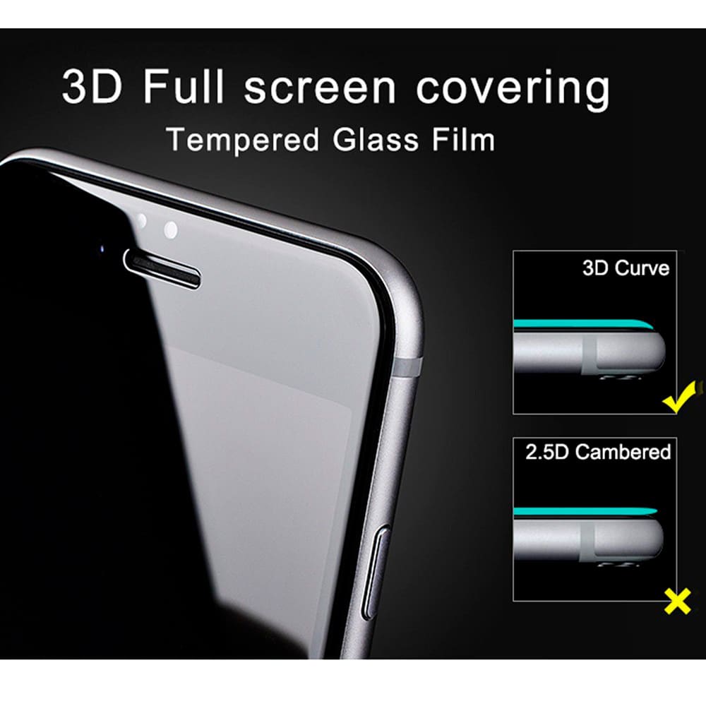MOCOLO - 3D zakrivljeno potpuno ljepljivo staklo - Samsung Galaxy A13 4G / A23 4G / A23 5G / - crno