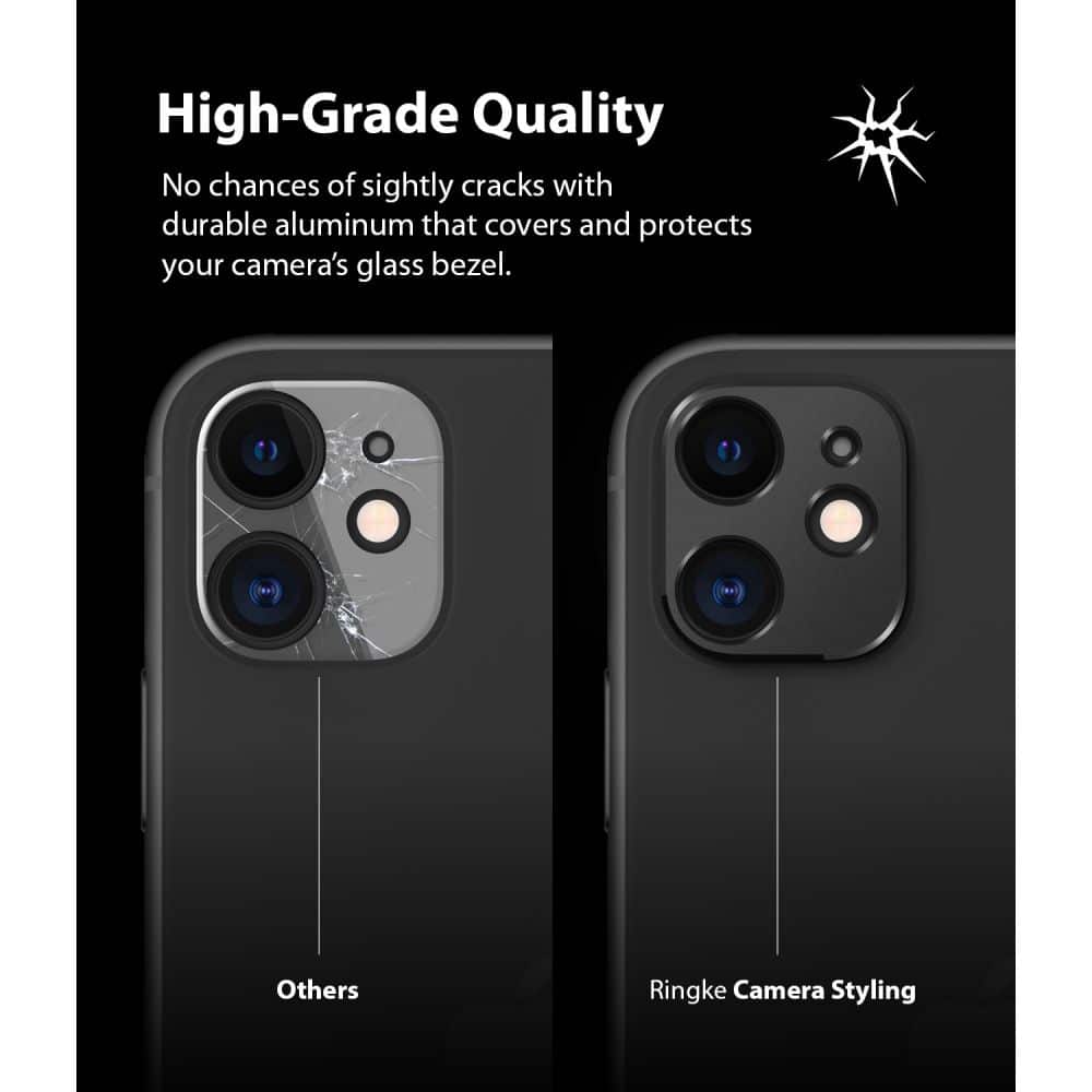 Ringke - Camera Styling za iPhone 12 - crno