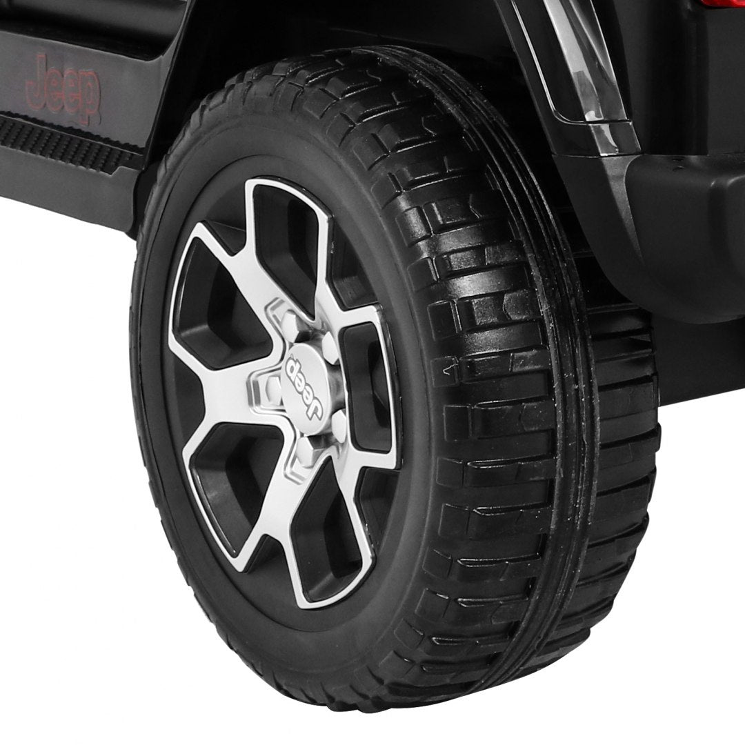 Licencirani auto na akumulator Jeep Wrangler Rubicon 4x4 - crni