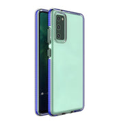 Futrola Spring clear TPU za Samsung Galaxy A72 5G - Tamno plava KP8759