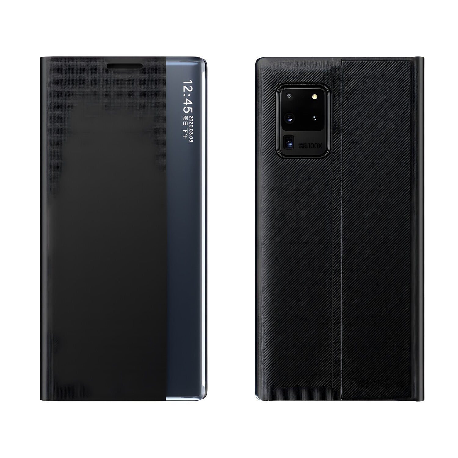 Otvaranja futrola Huawei P Smart 2021 - Crna KP9629
