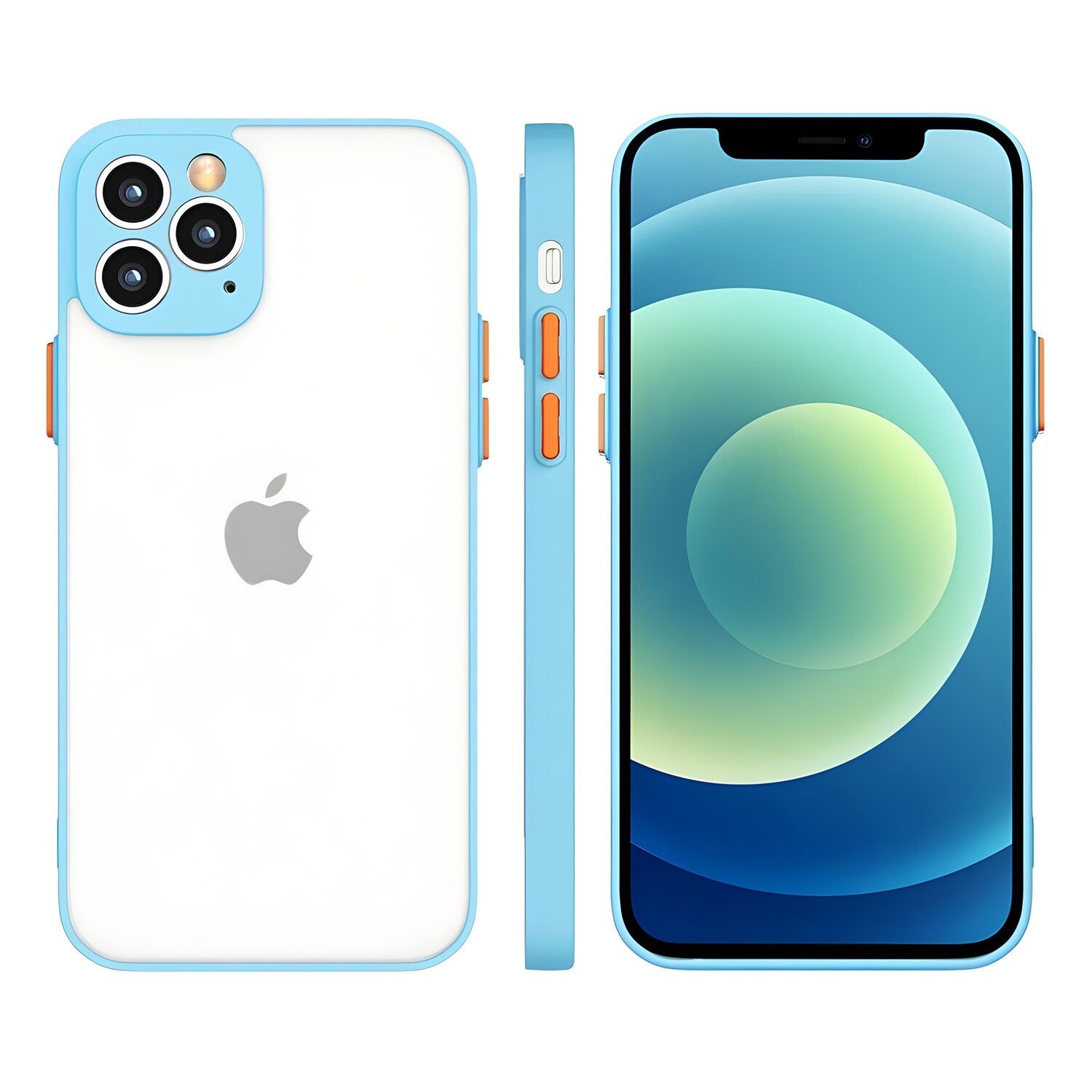 Silikonska fleksibilna futrola Milky Case za Samsung Galaxy A72 4G - Plava KP11907