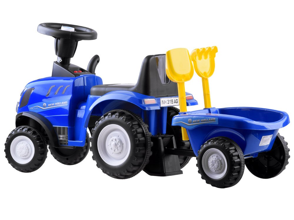 New Holland guralica traktor s prikolicom