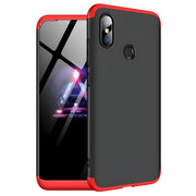 Zaštitna futrola GKK 360 - Prednji i stražnji poklopac cijelog mobitela za Xiaomi Mi 8 SE - Crna/Crvena KP13628