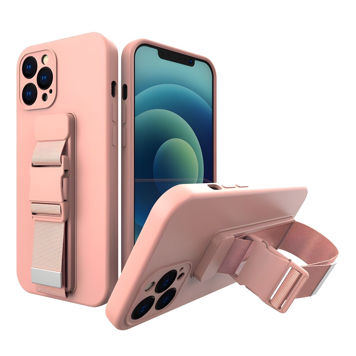Futrola Rope Case za Xiaomi Redmi Note 9/Redmi 10X 4G - Roza KP15233