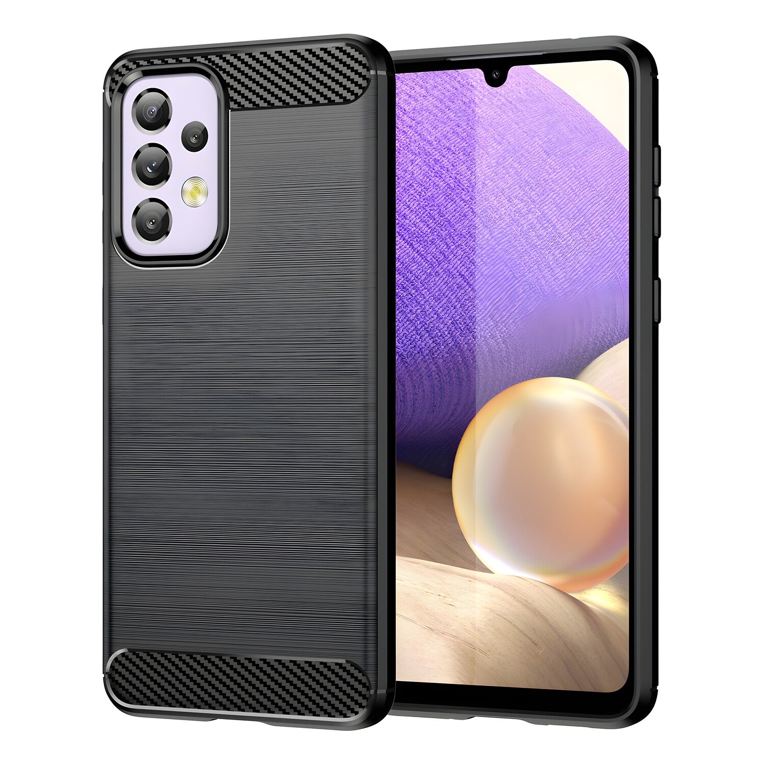 Futrola Carbon Shield TPU za Samsung Galaxy A33 5G - Crna KP15235