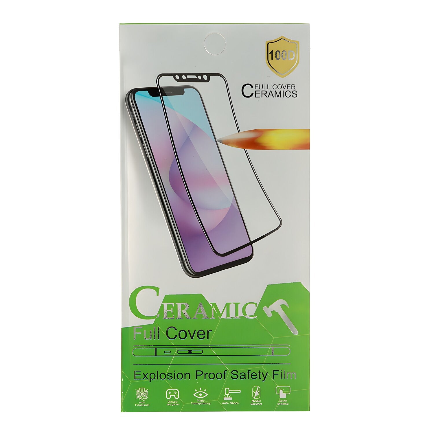 Flexibilna zaštitna folija za Apple iPhone 11/iPhone XR - Crna KP18219