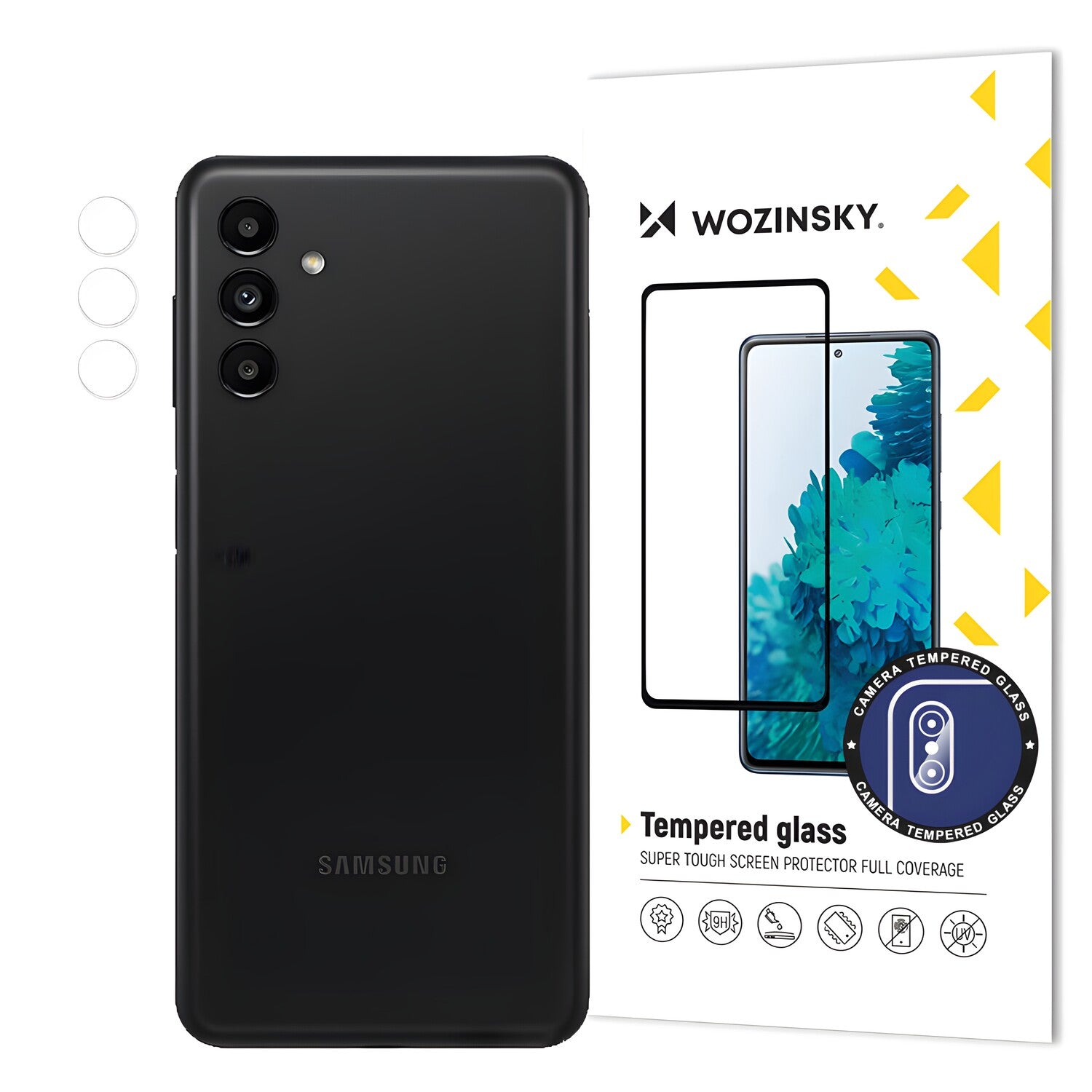 Wozinsky kaljeno staklo za kameru 9H za Samsung Galaxy A13 5G - Prozirna KP22044