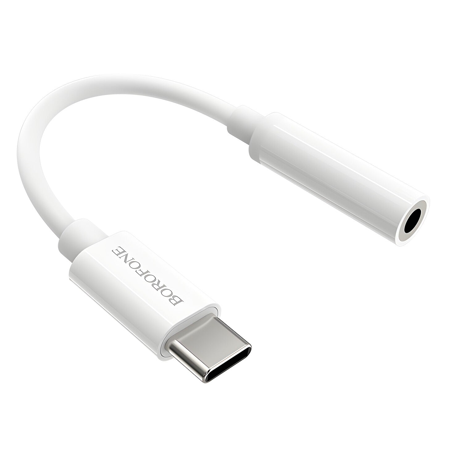 Borofone adapter USB - C - 3.5mm Jack - Bijela KP23469