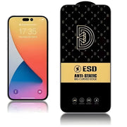 Diamond antistatičko kaljeno staklo za Apple iPhone 14 Pro Max - Crna KP24198